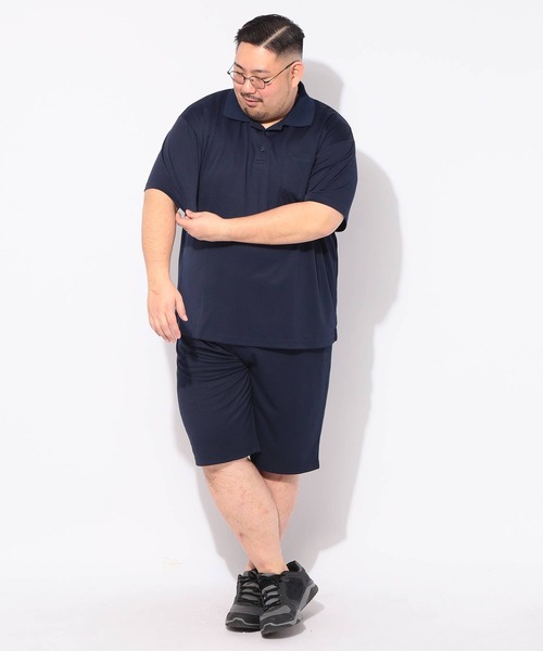 PIMLICO(ピムリコ)の「メッシュ ショートパンツ ハーフパンツ 短パン クールタッチ メンズ 大きいサイズ COOL TOUCH DRY ウエストゴム ショートパンツ PIMLICO ピムリコ(その他パンツ・メンズ・ネイビー/ブラック・X2(4L~5L)/X5(9L~10L)/X1(3L~4L)/X3(6L~7L)/X4(8L~9L))」の14枚目の写真