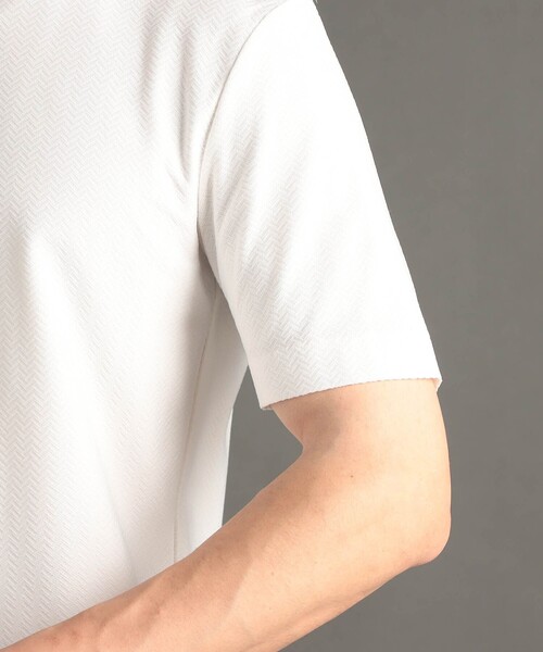 MONSIEUR NICOLE(ムッシュニコル)の「【ex/tra】クールタッチセンセーション VネックTシャツ(Tシャツ/カットソー・メンズ・ブラック/ホワイト・M/L/XL)」の17枚目の写真