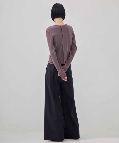 kotohayokozawa（コトハヨコザワ）の「【kotohayokozawa/コトハヨコザワ】CLICK DOT CARDIGAN/クリックドットカーディガン（カーディガン/ボレロ・レディース・ブラウン/カーキ/グレー・FREE）」の9枚目の写真