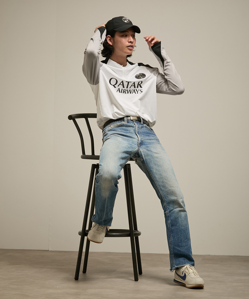 NIKE(ナイキ)の「【NIKE / ナイキ】PSG MNK DF STRK DRILLTOP K SE5(Tシャツ/カットソー・メンズ・ホワイト・X-LARGE/LARGE/MEDIUM/SMALL/XX-LARGE)」の4枚目の写真