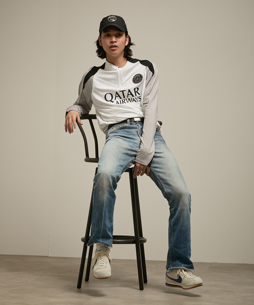 NIKE(ナイキ)の「【NIKE / ナイキ】PSG MNK DF STRK DRILLTOP K SE5(Tシャツ/カットソー・メンズ・ホワイト・X-LARGE/LARGE/MEDIUM/SMALL/XX-LARGE)」の5枚目の写真