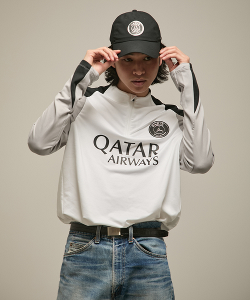 NIKE(ナイキ)の「【NIKE / ナイキ】PSG MNK DF STRK DRILLTOP K SE5(Tシャツ/カットソー・メンズ・ホワイト・X-LARGE/LARGE/MEDIUM/SMALL/XX-LARGE)」の9枚目の写真
