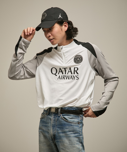 NIKE(ナイキ)の「【NIKE / ナイキ】PSG MNK DF STRK DRILLTOP K SE5(Tシャツ/カットソー・メンズ・ホワイト・X-LARGE/LARGE/MEDIUM/SMALL/XX-LARGE)」の10枚目の写真