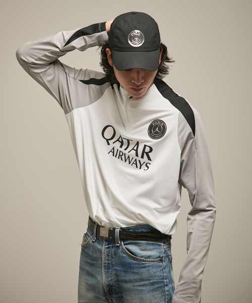 NIKE(ナイキ)の「【NIKE / ナイキ】PSG MNK DF STRK DRILLTOP K SE5(Tシャツ/カットソー・メンズ・ホワイト・X-LARGE/LARGE/MEDIUM/SMALL/XX-LARGE)」の12枚目の写真