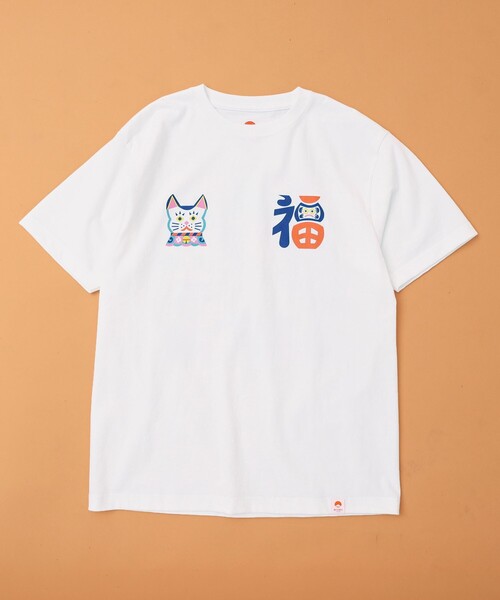 BEAMS50周年別注】tupera tupera / ニッポン縁起物コレクション T