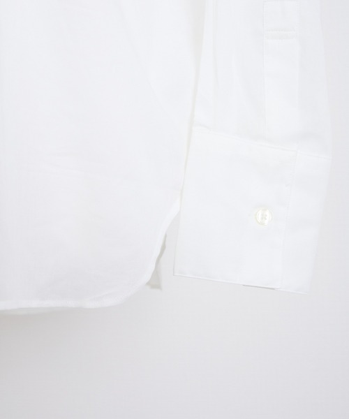 THE FLATS(ザフラッツ)の「ST: THE FLATS OVER SIZE POCKET SHIRT ザ フラッツ シアーオーバーサイズ ポケットシャツ(シャツ/ブラウス・レディース・ブラック/ブラウン/オフホワイト・FREE)」の11枚目の写真
