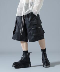 DankeSchon/ダンケシェーン/COATING CARGO SHORTS（カーゴパンツ