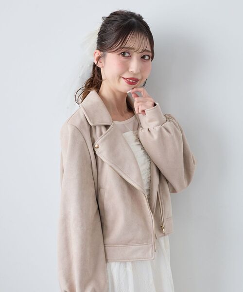 MAJESTIC LEGON（マジェスティックレゴン）の「パールチュールリボンバレッタ（バレッタ/ヘアクリップ・レディース・ブラック/アイボリー・FREE）」の5枚目の写真