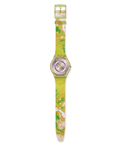 SWATCH(スウォッチ)の「INSPIRANCE(アナログ腕時計・レディース・グリーン/ベージュ/ピンク/パープル・FREE)」の6枚目の写真