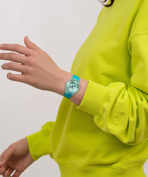 SWATCH(スウォッチ)の「INSPIRANCE(アナログ腕時計・レディース・グリーン/ベージュ/ピンク/パープル・FREE)」の13枚目の写真