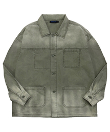 SSERPE（セルぺ）の「ウォッシュドフレンチワークジャケットカーキ（その他アウター）」