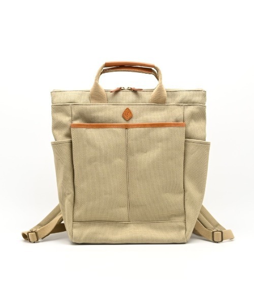 CLEDRAN（クレドラン）の「【充実のポケット配置】CL3972 GRAN SQUARE RUCK SACK（バックパック/リュック・レディース・ブラック/オリーブ/ベージュ/アイボリー・FREE）」の7枚目の写真