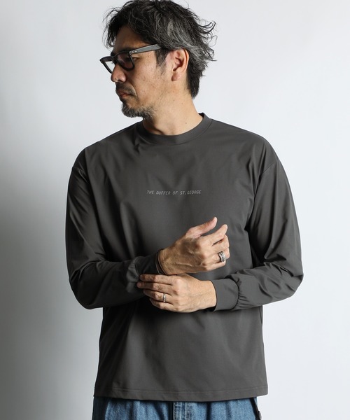WEB限定アイテム】TAION × DUFFER 'SUNGARD' MESH L/S TEE：タイオン