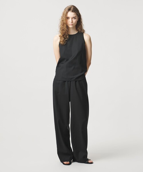 LOEFF(ロエフ)の「<LOEFF>トロピカルウール アメリカンスリーブ ブラウス(シャツ/ブラウス・レディース・コバルトブルー/オリーブ/ブラック・FREE)」の5枚目の写真