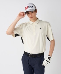【FILA GOLF:フィラゴルフ】冷感素材半袖シャツ ゴルフ 新素材『SUPER NYLON COOL / スーパーナイロンクール』
