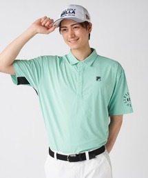 【FILA GOLF:フィラゴルフ】冷感素材半袖シャツ ゴルフ 新素材『SUPER NYLON COOL / スーパーナイロンクール』