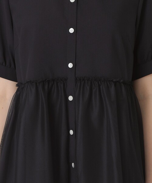 BLUE LABEL CRESTBRIDGE（ブルーレーベルクレストブリッジ）の「コットンライクナチュラルローンペプラムブラウス（シャツ/ブラウス・レディース・ブラック/ベビーピンク/ホワイト・36/38）」の16枚目の写真