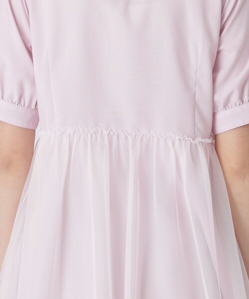 BLUE LABEL CRESTBRIDGE(ブルーレーベルクレストブリッジ)の「コットンライクナチュラルローンペプラムブラウス(シャツ/ブラウス・レディース・ブラック/ベビーピンク/ホワイト・36/38)」の13枚目の写真