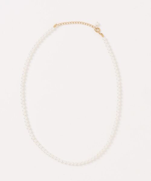 Mag.（マグ）の「【一連デザイン　シンプルパールネックレス】（ネックレス・レディース・ホワイト系その他2/ホワイト/ホワイト系その他・FREE）」の3枚目の写真