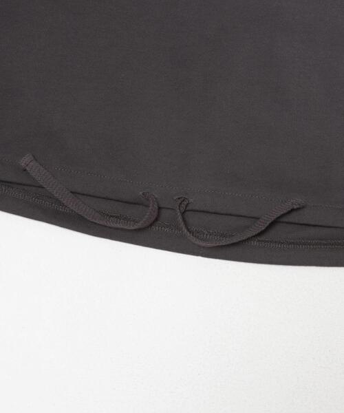 URBAN RESEARCH DOORS（アーバンリサーチドアーズ）の「ヘムドロストプルオーバー（Tシャツ/カットソー・レディース・ライトベージュ/オフホワイト/ブルー/チャコールグレー・FREE）」の22枚目の写真