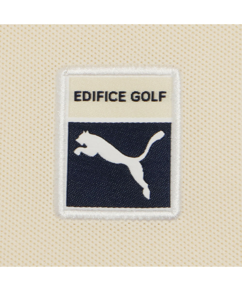 PUMA（プーマ）の「PUMA プーマ メンズ ゴルフ PUMA x EDIFICE パームロゴ 半袖 ポロシャツ PUMAxEDIFIC（ポロシャツ・メンズ・ネイビー/オフホワイト・LARGE/MEDIUM/SMALL/X-LARGE）」の5枚目の写真
