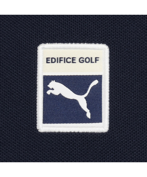 PUMA（プーマ）の「PUMA プーマ メンズ ゴルフ PUMA x EDIFICE パームロゴ 半袖 ポロシャツ PUMAxEDIFIC（ポロシャツ・メンズ・ネイビー/オフホワイト・LARGE/MEDIUM/SMALL/X-LARGE）」の11枚目の写真