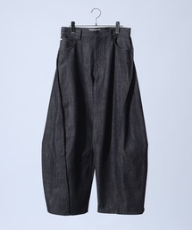 RAGEBLUE(���C�W�u���[)��3D Curve Seam Denim Barrel Pants/�J�[�u�V�[���o�����f�j���p���c(�f�j���p���c)
