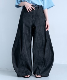 RAGEBLUE（レイジブルー）の「3D Curve Seam Denim Barrel Pants/カーブシームバレルデニムパンツ（デニムパンツ）」
