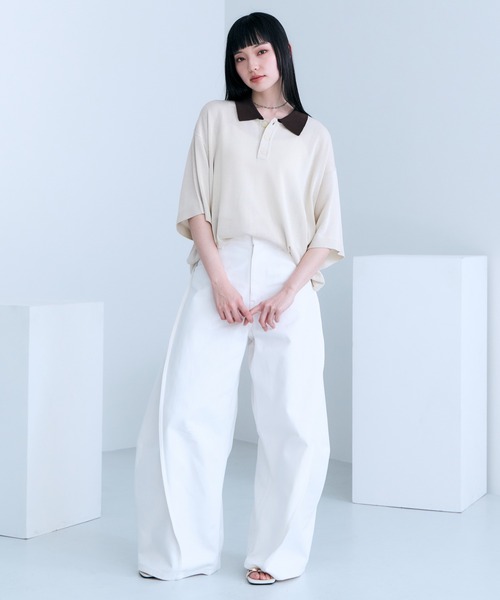 RAGEBLUE(レイジブルー)の「3D Curve Seam Denim Barrel Pants/カーブシームバレルデニムパンツ(デニムパンツ・メンズ・ネイビー/ブラック/ホワイト・MEDIUM/LARGE)」の20枚目の写真