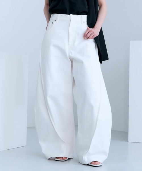 RAGEBLUE(レイジブルー)の「3D Curve Seam Denim Barrel Pants/カーブシームバレルデニムパンツ(デニムパンツ・メンズ・ネイビー/ブラック/ホワイト・MEDIUM/LARGE)」の17枚目の写真