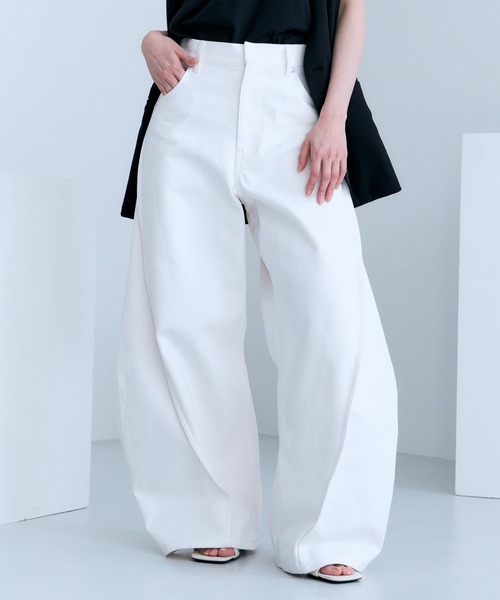 RAGEBLUE(レイジブルー)の「3D Curve Seam Denim Barrel Pants/カーブシームバレルデニムパンツ(デニムパンツ・メンズ・ネイビー/ブラック/ホワイト・MEDIUM/LARGE)」の16枚目の写真