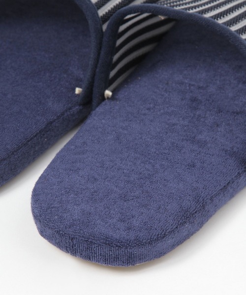 niko and...（ニコアンド）の「ラインメッシュルームシューズ（ルームシューズ/スリッパ・レディース・オレンジ/ネイビー・MEDIUM/LARGE）」の9枚目の写真