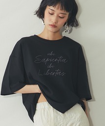 刺繍ロゴTシャツ