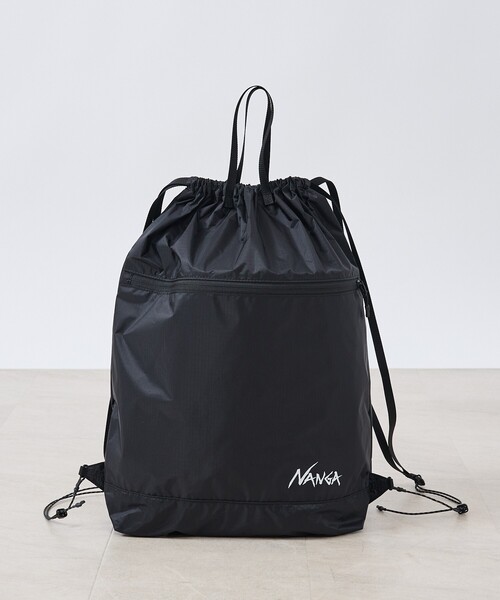 NANGA(ナンガ)の「【NANGA/ナンガ】 Fibermax TUL KNAPSACK /ナップサック/N2610-3M018Z(バックパック/リュック・メンズ・グレー/ブラック・フリー)」の4枚目の写真