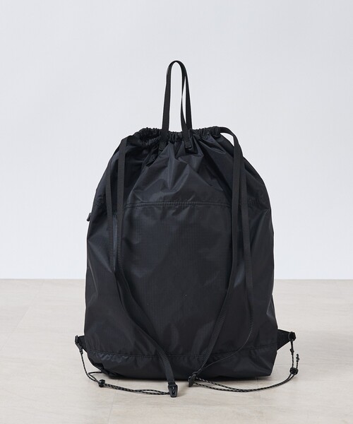 NANGA(ナンガ)の「【NANGA/ナンガ】 Fibermax TUL KNAPSACK /ナップサック/N2610-3M018Z(バックパック/リュック・メンズ・グレー/ブラック・フリー)」の6枚目の写真
