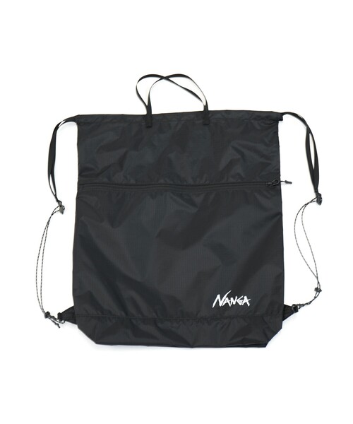 NANGA(ナンガ)の「【NANGA/ナンガ】 Fibermax TUL KNAPSACK /ナップサック/N2610-3M018Z(バックパック/リュック・メンズ・グレー/ブラック・フリー)」の13枚目の写真