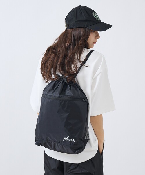 NANGA(ナンガ)の「【NANGA/ナンガ】 Fibermax TUL KNAPSACK /ナップサック/N2610-3M018Z(バックパック/リュック・メンズ・グレー/ブラック・フリー)」の16枚目の写真