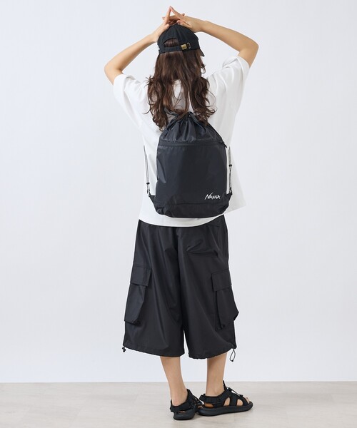 NANGA(ナンガ)の「【NANGA/ナンガ】 Fibermax TUL KNAPSACK /ナップサック/N2610-3M018Z(バックパック/リュック・メンズ・グレー/ブラック・フリー)」の17枚目の写真