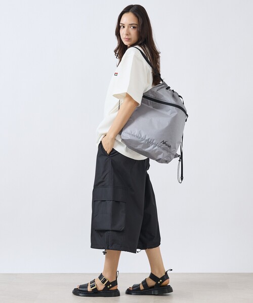 NANGA(ナンガ)の「【NANGA/ナンガ】 Fibermax TUL KNAPSACK /ナップサック/N2610-3M018Z(バックパック/リュック・メンズ・グレー/ブラック・フリー)」の22枚目の写真
