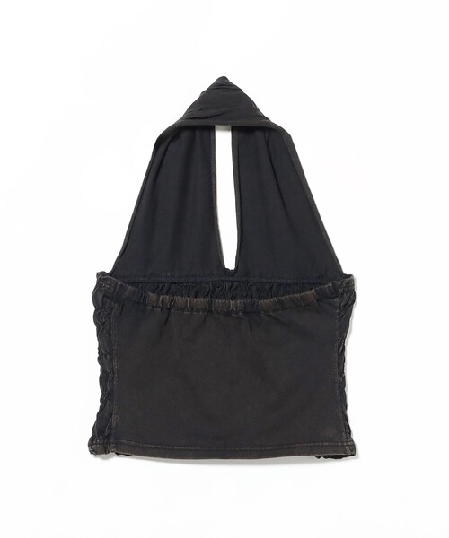 Ray BEAMS(レイビームス)の「シャーリング ホルターネック(タンクトップ・レディース・レッド系その他2/ブラック・ONE SIZE)」の12枚目の写真