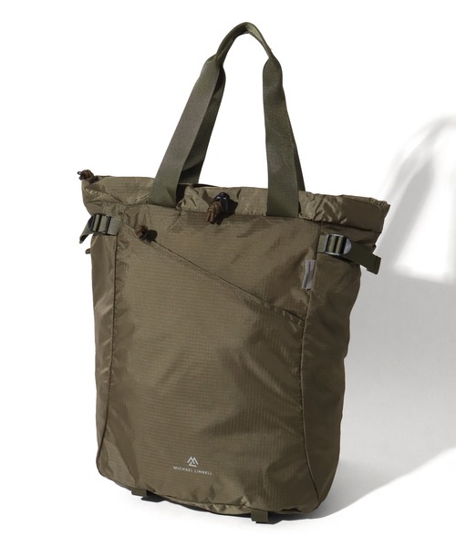 MICHAEL LINNELL(マイケル リンネル)の「【MICHAEL LINNELL/マイケルリンネル】PACKABLE 2WAY TOTE BACKPACK/パッカブル トート バックパック(容量:約20L)(バックパック/リュック・レディース・オリーブ/ブラック/グレー・FREE)」の3枚目の写真