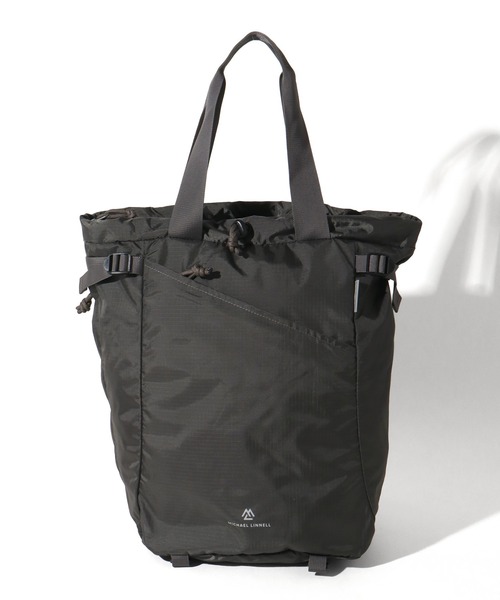 MICHAEL LINNELL(マイケル リンネル)の「【MICHAEL LINNELL/マイケルリンネル】PACKABLE 2WAY TOTE BACKPACK/パッカブル トート バックパック(容量:約20L)(バックパック/リュック・レディース・オリーブ/ブラック/グレー・FREE)」の19枚目の写真