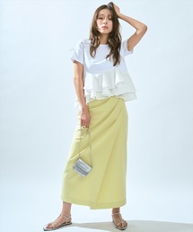 セール】ラウンドヘムティアードスカート（スカート）｜AND COUTURE