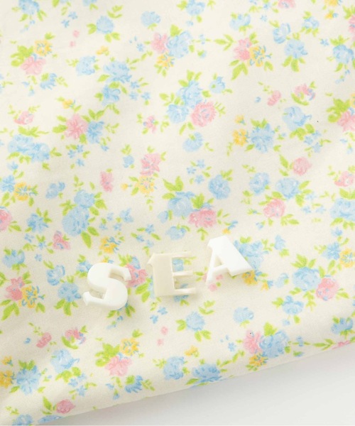 SEA(シー)の「リバーシブルバッグ S(クラッチバッグ・レディース・ピンク/ホワイト/チャコールグレー/ブルー・ONE SIZE)」の8枚目の写真