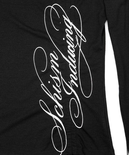SCHISM INDUCING(スキズムインデューシング)の「ASSYMETRIC SHIRRED TOP BLACK(Tシャツ/カットソー・レディース・その他・FREE)」の9枚目の写真