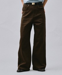 Adoon plain（アドーンプレーン）の「SLIM FIT CURVED RIGIT DENIM / スリムフィットカーブデザインリジットデニム 【new color】（デニムパンツ）」