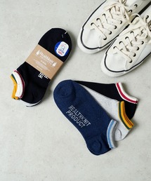 Healthknit Product（ヘルスニットプロダクト）の「"07"≪Healthknit Product≫3足セット アソート ジャガード スニーカーソックス（ソックス/靴下）」