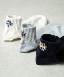 Healthknit Product（ヘルスニットプロダクト）の「"07"≪Healthknit Product≫3足セット アソート ジャガード スニーカーソックス（ソックス/靴下）」