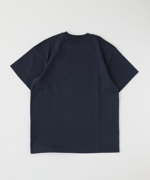 Carhartt WIP(カーハートダブリューアイピー)の「CARHARTT WIP / カーハート ダブリューアイピー S/S AMERICAN SCRIPT T-SHIRT(Tシャツ/カットソー・メンズ・ネイビー/ホワイト系その他/ブラック・SMALL/MEDIUM)」の7枚目の写真