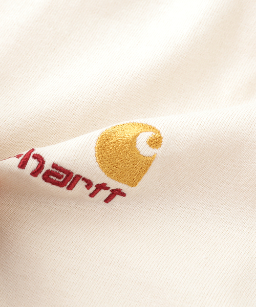Carhartt WIP(カーハートダブリューアイピー)の「CARHARTT WIP / カーハート ダブリューアイピー S/S AMERICAN SCRIPT T-SHIRT(Tシャツ/カットソー・メンズ・ネイビー/ホワイト系その他/ブラック・SMALL/MEDIUM)」の5枚目の写真